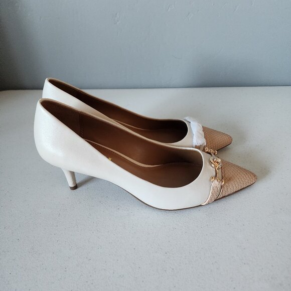 Coach Kitten Heel Pumps "NEW" - Picture 8 of 16